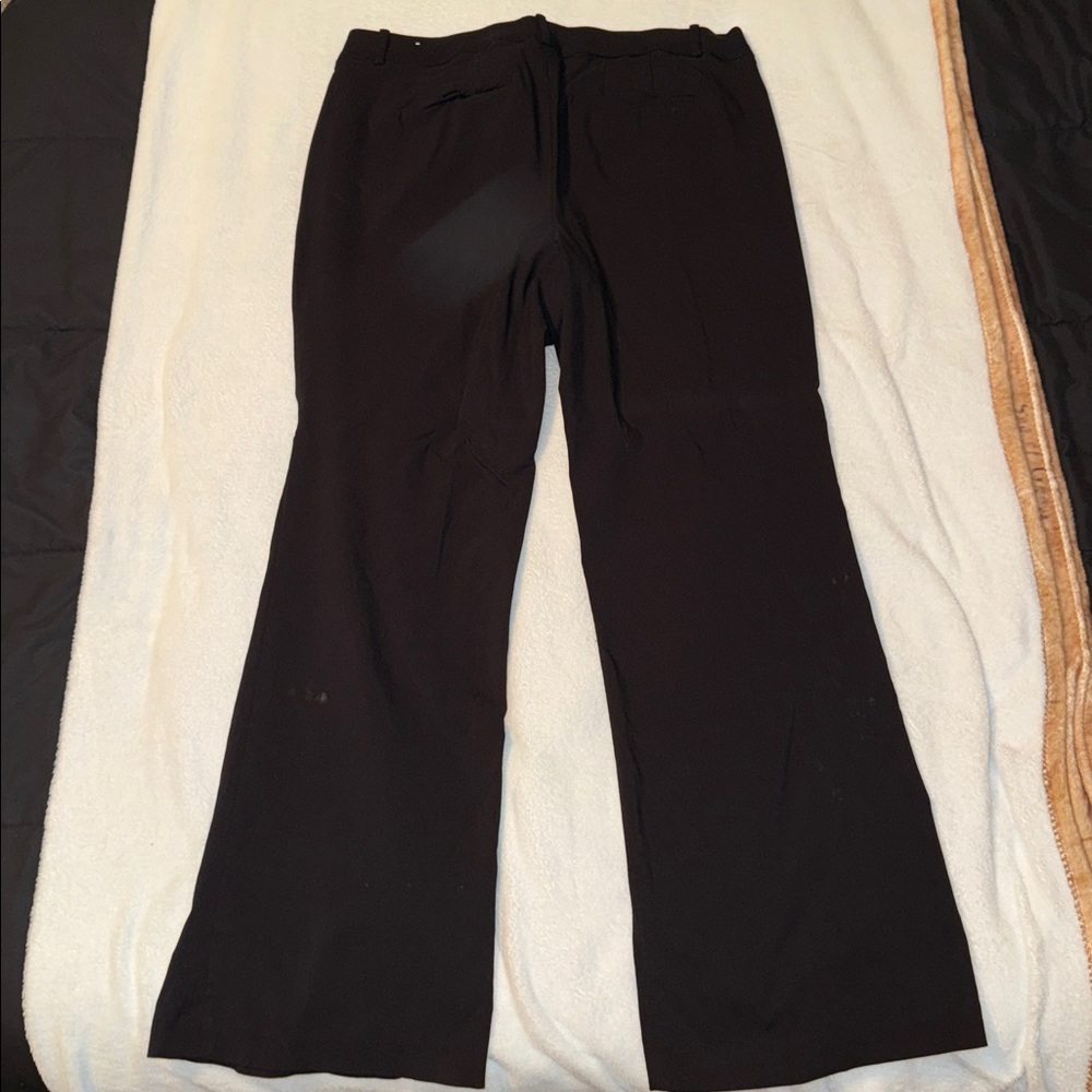 π€LANE BRYANT βTHE ALLIEβ BLACK WORK/CAREER TROUSERS SIZE 20 LONGπ€ - Picture 12 of 12